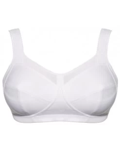 Ulla Dessous Kate Sport BH + Beugel Kleine En Grote Maten 70-130 Cup D Tot L - Wit - 6024 -Lingerie Kortingswinkel ulla dessous kate sport bh beugel kleine en grote maten 70 130 cup d tot l wit 6024 3