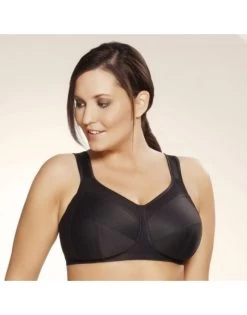 Ulla Dessous Kate Sport BH Zonder Beugel Kleine En Grote Maten 70-130 Cup D Tot N - Zwart - 6028 -Lingerie Kortingswinkel ulla dessous kate sport bh zonder beugel kleine en grote maten 70 130 cup d tot n zwart 6028 7