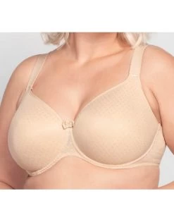 Ulla Dessous Meghan BH Met Schuimvulling Kleine En Grote Maten 70-110 Cup D Tot L - Beige - 3120 -Lingerie Kortingswinkel ulla dessous meghan bh met schuimvulling kleine en grote maten 70 110 cup d tot l beige 3120 2