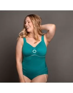 Ulla Dessous Portofino Badpak Kleine - Grote Maten 75-120 Cup B Tot K - Lagoon - 9711 -Lingerie Kortingswinkel ulla dessous portofino badpak kleine grote maten 75 120 cup b tot k lagoon 9711 2