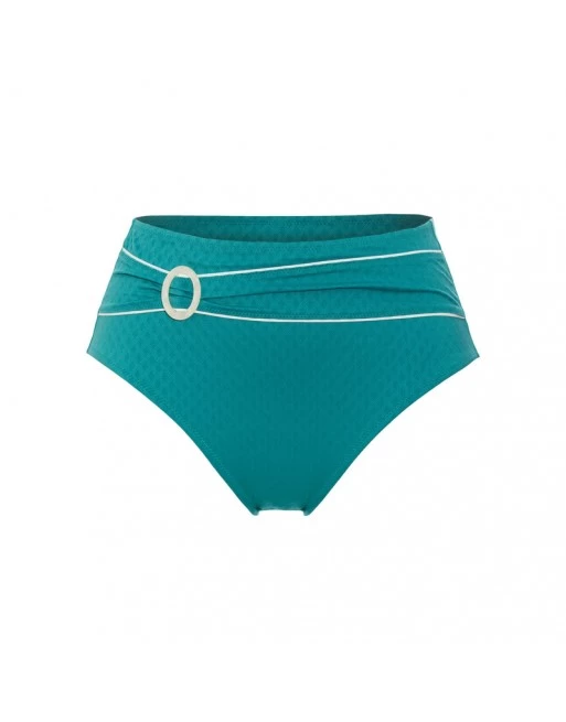 Ulla Dessous Portofino Bikini Slip Hoge Taille Kleine - Grote Maten - 36-54 - Lagoon - 9734 2 Ulla Dessous Portofino Bikini Slip Hoge Taille Kleine - Grote Maten - 36-54 - Lagoon - 9734 - Image 2