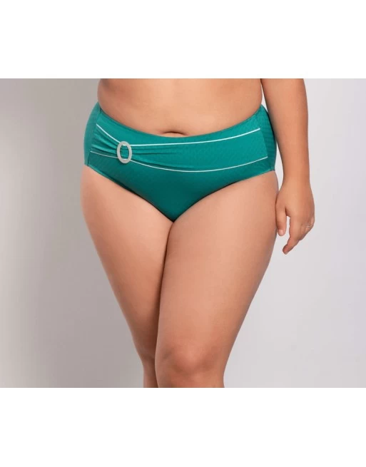 Ulla Dessous Portofino Bikini Slip Hoge Taille Kleine - Grote Maten - 36-54 - Lagoon - 9734 3 Ulla Dessous Portofino Bikini Slip Hoge Taille Kleine - Grote Maten - 36-54 - Lagoon - 9734 - Image 3