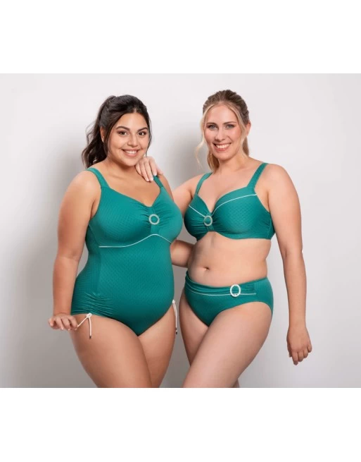 Ulla Dessous Portofino Bikini Slip Kleine - Grote Maten - 36-54 - Lagoon - 9733 5 Ulla Dessous Portofino Bikini Slip Kleine - Grote Maten - 36-54 - Lagoon - 9733 - Image 5