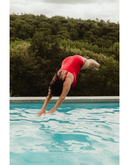 Ulla Dessous Saint-Tropez Badpak Kleine En Grote Maten 75-120 Cup B Tot K - Rood - 9112 4 Ulla Dessous Saint-Tropez Badpak Kleine En Grote Maten 75-120 Cup B Tot K - Rood - 9112 - Image 4