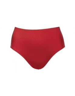 Ulla Dessous Saint-Tropez Bikini Slip Hoge Taille Kleine - Grote Maten - 36-56 - Rood - 9132