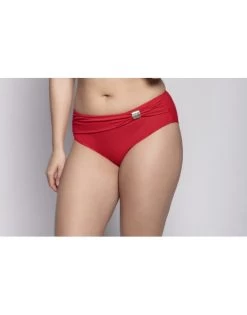 Ulla Dessous Saint-Tropez Bikini Slip Kleine - Grote Maten - 36-54 - Rood - 9133 -Lingerie Kortingswinkel ulla dessous saint tropez bikini slip kleine grote maten 36 54 rood 9133 2