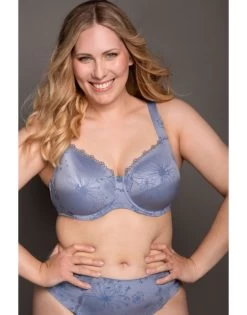 Ulla Dessous Viola T-Shirt BH Kleine En Grote Maten 70-110 Cup B Tot G - Blauw - 3223 -Lingerie Kortingswinkel ulla dessous viola t shirt bh kleine en grote maten 70 110 cup b tot g blauw 3223 3
