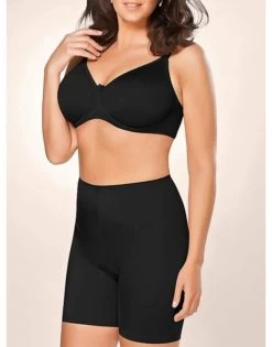 Ulla Dessous Yara Shapewear Gaine Slip Met Lange Benen Kleine - Grote Maten - 38-56 - Zwart - 3718