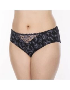 Ulla Dessous Zoë Shorty Kleine - Grote Maten 38-60 - Black/Blue - 4130 -Lingerie Kortingswinkel ulla dessous zoe shorty kleine grote maten 38 60 blackblue 4130 2